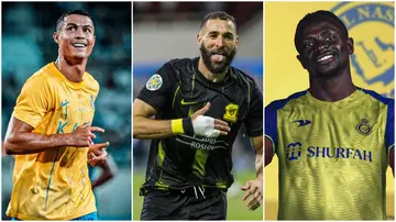 a look at the 12 best players now plying their trade in Saudi Arabia, Cristiano Ronaldo, Karim Benzema, Sadio Mane