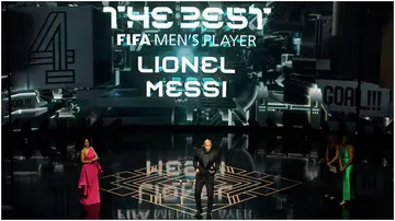 Lionel Messi, Thierry Henry, FIFA, London.