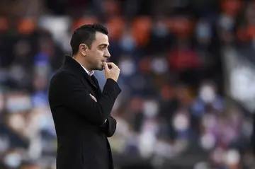 Barcelona coach Xavi
