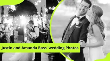 Amanda Bass' wedding