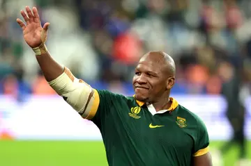 South Africa hooker Bongi Mbonambi will play after being cleared of aiming a racial slur at England's Tom Curry in the semi-final