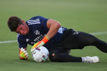 Roman Celentano's penalty save helped FC Cincinnati squeeze past New York Red Bulls into the semi-finals of the Eastern Conference MLS Cup playoffs on Saturday