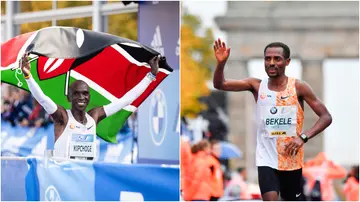 Eliud Kipchoge, Kenenisa Bekele, London marathon, BMW Berlin Marathon, Chicago Marathon, Boston marathon