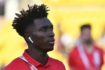 Striker Joel Kojo, has played in Kyrgyzstan since 2017 and now represents the country internationally