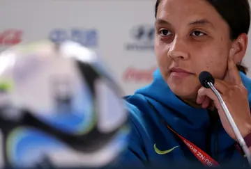 Australia's forward Sam Kerr