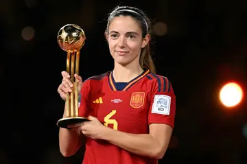 Spain midfielder Aitana Bonmati won the 'Golden Ball' award at he Women's World Cup