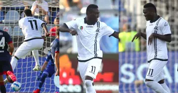 Black Stars forward Emmanuel Gyasi opens Serie A goal account after just 7 minutes