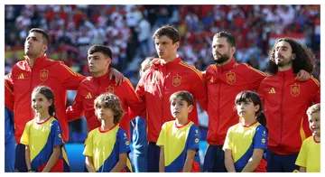 Three-time Euro winners, Spain, do not sing the national anthem before games.