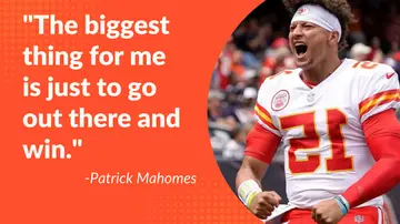 Patrick Mahomes' quotes on experience