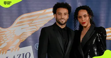 Felipe Anderson and his wife