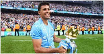 Rodri, Pep Guardiola, English Premier League, Spain, England, Atletico Madrid, Etihad Stadium