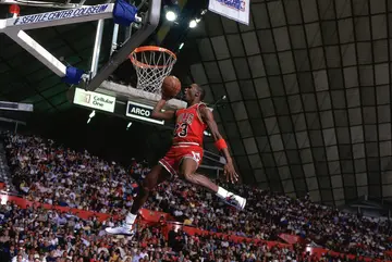 Michael Jordan is one of the NBA's greatest players.
