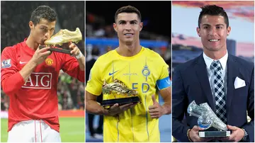 Cristiano Ronaldo, Al-Nassr, Saudi Pro League, La Liga, Premier League, Serie A, top scorer, different leagues.