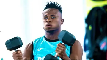 Jubilation As Super Eagles Star Returns to Training After Missing 2 Months of Football Action With Injury