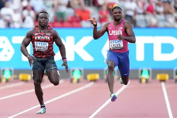 Ferdinand Omanyala, Noah Lyles, Diamond League finals