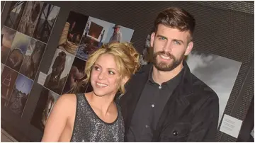 Gerard Pique and Shakira attend the 'Festa De Esport Catala 2016 Awards' on January 25, 2016, in Barcelona, Spain.