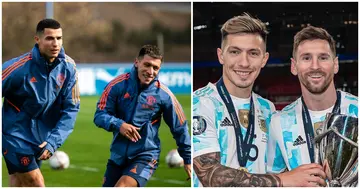 Lisandro Martinez, Lionel Messi, Cristiano Ronaldo, Argentina, World Cup, Manchester United