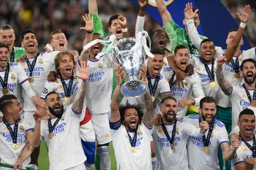 Real Madrid, 14th, UEFA Champions League, trophy, Liverpool, 2022, European