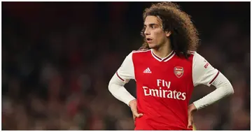 Guendouzi while in action for Arsenal. Photo: Getty Images.