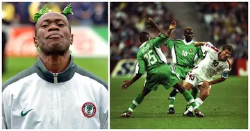 Taribo West, Nigeria, Denmark, 1998 World Cup