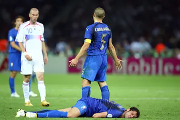 Zinedine Zidane, Fabio Cannavaro, 2006 World Cup final, Marco Materazzi