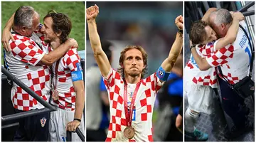 Luka Modric, father, dad, Croatia, bronze, third place, World Cup