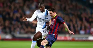 Yaya Toure, Messi