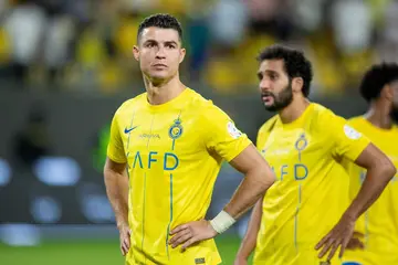 Ronaldo will be hoping to lift the King's Cup when Al Nassr face Al Hilal in the final on Friday. Photo by Yasser Bakhsh.