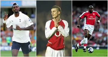 Arsenal, Tottenham Hotspur, Emmanuel Adebayor, David Bentley, Sol Campbell, William Gallas, Premier League