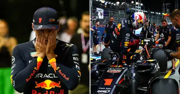 Formula 1, F1, Singapore GP, Russell, De Vries, Red Bull, Lewis Hamilton, Max Verstappen, Sergio Perez, Charles Leclerc