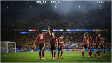 Belgium are among the four teams in Group E eyeing a spot in the last 16 of the Euro 2024. Photo by Ryan Pierse.