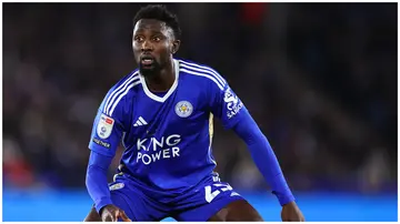 Wilfred Ndidi is reportedly linked with a summer move to a Premier League club amid Barcelona's interest. Photo: Robbie Jay Barratt.