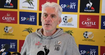 Hugo Broos looking to lead Bafana Bafana to World Cup qualification.