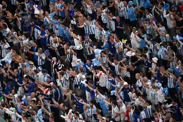 'Everyone is euphoric': Argentina supporters celebrate after the quarter-final win over the Netherlands