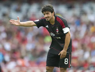 Gennaro Gattuso during the Emirates cup against Arsenal at the Emirates stadium in London, on 31 July 2010
