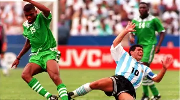 Diego Maradona: History shows late Argentina legend played his last competitive game against Nigeria