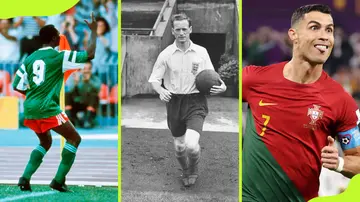 Oldest player to score a World Cup goal