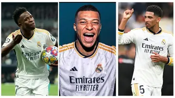 Kylian Mbappe, Real Madrid, salary, Vinicius Junior, Jude Bellingham, highest-paid, Santiago Bernabeu