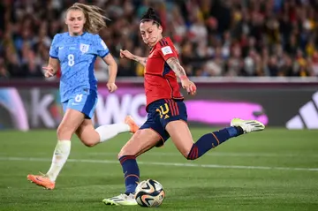 Spain's Jenni Hermoso played the full 90 minutes against England in the Women's World Cup final