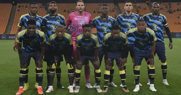 Cape Town City before the game against Kaizer Chiefs.