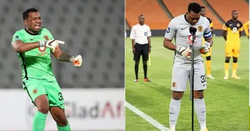 Kaizer Chiefs goalkeeper Itumeleng Khune has praised himself after their win over Mamelodi Sundowns. Image: Instagram
