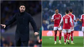 Mikel Arteta was displeased with his team for conceding late against Porto 