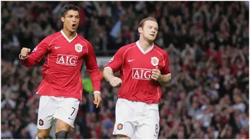 Rooney has set the record straight on his relationship with Ronaldo. Photo by Matthew Peters.