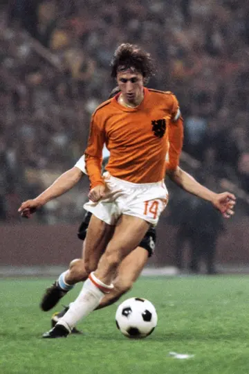 Johan Cruyff captained the Netherlands to the 1974 World Cup final where they lost to West Germany
