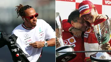 Lewis Hamilton, Michael Schumacher, Formula 1, F1, Ferrari