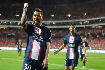 Lionel Messi scored against Benfica in the Champions League in midweek but will miss PSG's visit to Reims
