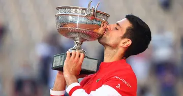 Novak Djokovic is kissing goodbye his chances of winning more grand slam titles as he stands firm about not getting the jab. Image: Julian Finney