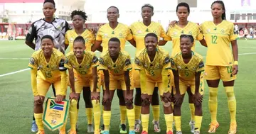 South Africa, Celebrate, Banyana Banyana, Defending Champions, Nigeria, Africa Women’s Cup of Nations, Victory, Sport, Soccer, Rivalry