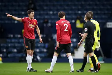 Manchester United captain 'attacks' Liverpool boss Klopp after VAR rescinded penalty decision during West Brom 1-1 draw