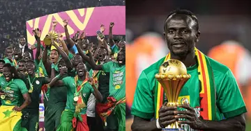 Sadio Mane headlines Senegal's 26-man squad to face Egypt in World Cup blockbuster. Photo credit: @CAF_online @goal